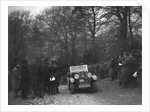 Triumph of RL Bellamy climbing Nailsworth Ladder, Sunbac Colmore Trial, Gloucestershire, 1934 by Bill Brunell