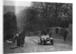 Singer of WDV Norman climbing Nailsworth Ladder, Sunbac Colmore Trial, Gloucestershire, 1934 by Bill Brunell