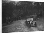 MG J2 of Mrs MM Riley climbing Nailsworth Ladder, Sunbac Colmore Trial, Gloucestershire, 1934 by Bill Brunell