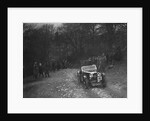 MG J2 of Mrs MM Riley climbing Nailsworth Ladder, Sunbac Colmore Trial, Gloucestershire, 1934 by Bill Brunell