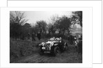 Wolseley Hornet of HK Crawford at the Sunbac Colmore Trial, near Winchcombe, Gloucestershire, 1934 by Bill Brunell