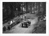 Morris Minor taking part in the B&HMC Brighton-Beer Trial, Fingle Bridge Hill, Devon, 1934 by Bill Brunell