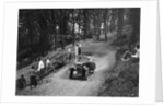 Morris Minor taking part in the B&HMC Brighton-Beer Trial, Fingle Bridge Hill, Devon, 1934 by Bill Brunell