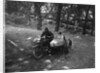 Harley-Davidson and sidecar, B&HMC Brighton-Beer Trial, Fingle Bridge Hill, Devon, 1934 by Bill Brunell