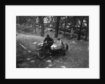 Harley-Davidson and sidecar, B&HMC Brighton-Beer Trial, Fingle Bridge Hill, Devon, 1934 by Bill Brunell