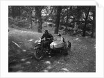 Harley-Davidson and sidecar, B&HMC Brighton-Beer Trial, Fingle Bridge Hill, Devon, 1934 by Bill Brunell