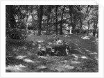 Singer taking part in the B&HMC Brighton-Beer Trial, Fingle Bridge Hill, Devon, 1934 by Bill Brunell