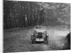 MG J2 competing in the B&HMC Brighton-Beer Trial, Fingle Bridge Hill, Devon, 1934 by Bill Brunell