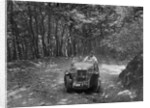 MG Magna competing in the B&HMC Brighton-Beer Trial, Fingle Bridge Hill, Devon, 1934 by Bill Brunell