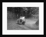 Singer coupe competing in the B&HMC Brighton-Beer Trial, Fingle Bridge Hill, Devon, 1934 by Bill Brunell