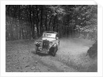 Singer coupe competing in the B&HMC Brighton-Beer Trial, Fingle Bridge Hill, Devon, 1934 by Bill Brunell