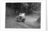 Singer coupe competing in the B&HMC Brighton-Beer Trial, Fingle Bridge Hill, Devon, 1934 by Bill Brunell