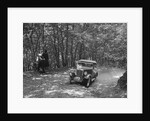 Morris Minor competing in the B&HMC Brighton-Beer Trial, Fingle Bridge Hill, Devon, 1934 by Bill Brunell