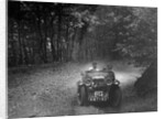 MG J2 competing in the B&HMC Brighton-Beer Trial, Fingle Bridge Hill, Devon, 1934 by Bill Brunell