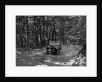 Morris Minor competing in the B&HMC Brighton-Beer Trial, Fingle Bridge Hill, Devon, 1934 by Bill Brunell