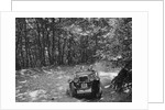 MG J2 competing in the B&HMC Brighton-Beer Trial, Fingle Bridge Hill, Devon, 1934 by Bill Brunell