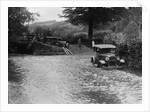 Ford Model A of JW Robbins fording the River Exe at Yealscombe, Devon, JCC Lynton Trial, 1932 by Bill Brunell