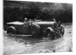 3-litre Lagonda of RD Tong fording the River Exe at Yealscombe, Devon, JCC Lynton Trial, 1932 by Bill Brunell