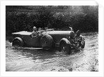 3-litre Lagonda of RD Tong fording the River Exe at Yealscombe, Devon, JCC Lynton Trial, 1932 by Bill Brunell