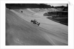 Bentley of Tim Birkin on the way to winning a race at a BARC meeting, Brooklands, 1930 by Bill Brunell