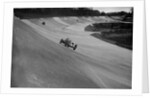 Bentley of Tim Birkin on the way to winning a race at a BARC meeting, Brooklands, 1930 by Bill Brunell