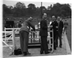 British racing driver Goldie Gardner at the Imperial Trophy race, Crystal Palace, 1939 by Bill Brunell