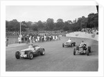 Riley of PW Maclure and ERAs of Raymond Mays and AC Dobson, Imperial Trophy, Crystal Palace, 1939 by Bill Brunell