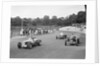 Riley of PW Maclure and ERAs of Raymond Mays and AC Dobson, Imperial Trophy, Crystal Palace, 1939 by Bill Brunell