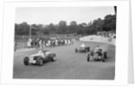 Riley of PW Maclure and ERAs of Raymond Mays and AC Dobson, Imperial Trophy, Crystal Palace, 1939 by Bill Brunell