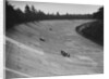 Frazer-Nash and Frazer-Nash BMW racing on the banking at Brooklands, 1938 or 1939 by Bill Brunell