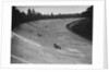 Frazer-Nash and Frazer-Nash BMW racing on the banking at Brooklands, 1938 or 1939 by Bill Brunell
