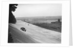 Talbot 95 Special of GA Wooding racing on the banking at Brooklands, 1938 or 1939 by Bill Brunell