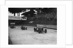 Frazer-Nash, MG and HRG racing at Brooklands, 1938 or 1939 by Bill Brunell