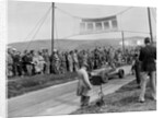 CK Mortimer's Alta with twin rear wheels on the start line at the Lewes Speed Trials, Sussex, 1938 by Bill Brunell