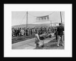 CK Mortimer's Alta with twin rear wheels on the start line at the Lewes Speed Trials, Sussex, 1938 by Bill Brunell