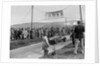 CK Mortimer's Alta with twin rear wheels on the start line at the Lewes Speed Trials, Sussex, 1938 by Bill Brunell