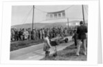CK Mortimer's Alta with twin rear wheels on the start line at the Lewes Speed Trials, Sussex, 1938 by Bill Brunell