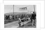 CK Mortimer's Alta with twin rear wheels on the start line at the Lewes Speed Trials, Sussex, 1938 by Bill Brunell