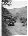 1934 Riley Falcon saloon taking part in a motoring trial in Devon, late 1930s by Bill Brunell