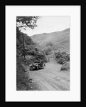 1934 Riley Falcon saloon taking part in a motoring trial in Devon, late 1930s by Bill Brunell
