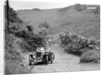 MG Magnette taking part in a motoring trial in Devon, late 1930s by Bill Brunell