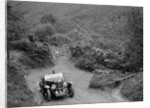 1934 Triumph taking part in a motoring trial in Devon, late 1930s by Bill Brunell