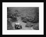 1934 Triumph taking part in a motoring trial in Devon, late 1930s by Bill Brunell