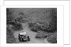 1934 Triumph taking part in a motoring trial in Devon, late 1930s by Bill Brunell