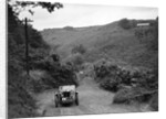 MG Magnette/Magna of the Three Musketeers team taking part in a motoring trial, Devon, late 1930s by Bill Brunell