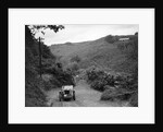 MG Magnette/Magna of the Three Musketeers team taking part in a motoring trial, Devon, late 1930s by Bill Brunell