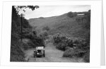 MG Magnette/Magna of the Three Musketeers team taking part in a motoring trial, Devon, late 1930s by Bill Brunell
