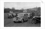 Standard Twelve and Standard Ten saloon, Standard Car Owners Club Southern Counties Trial, 1938 by Bill Brunell