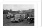 Standard Twelve and Standard Ten saloon, Standard Car Owners Club Southern Counties Trial, 1938 by Bill Brunell