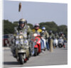 Group of Mods on their Scooters at Mudeford 2008 by Unknown